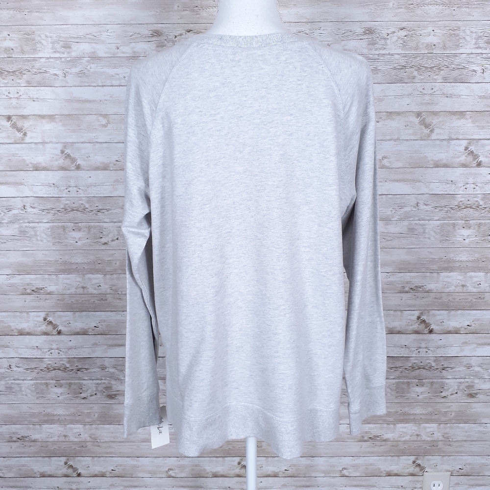 Style & Co Sweatshirt XL Love Animal Print Sequins 755 - Picture 3 of 6